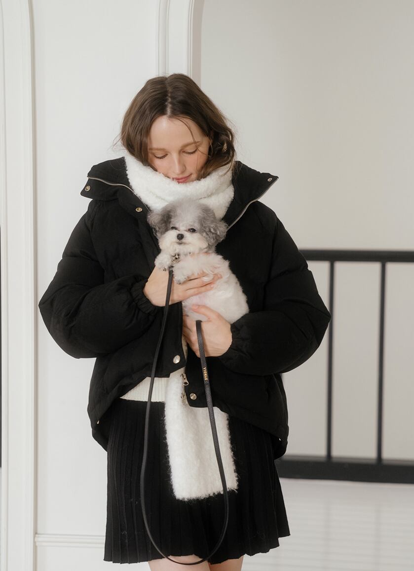 即納【stroll】Lumiere Leash (Black)