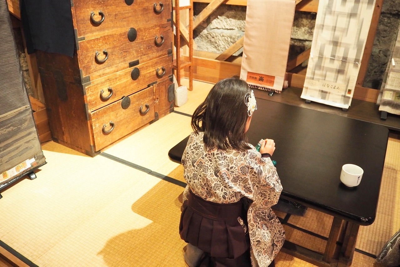 キッズ用袴 RAKUHAKA【山鳩】115〜130cm相当 6歳児 卒園式に - 5