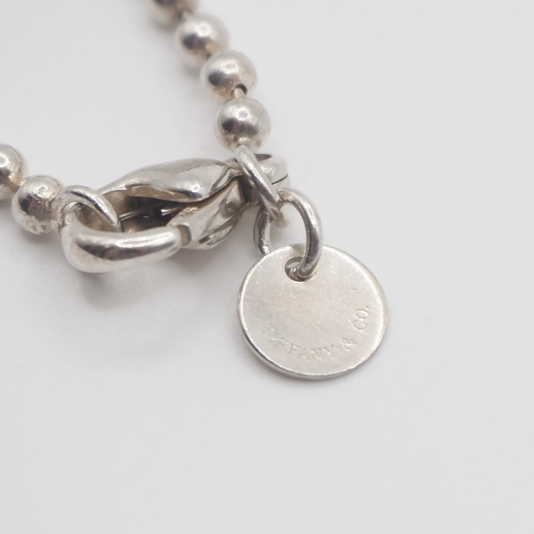 Tiffany&Co. リターントゥハート ボールチェーン ネックレス シルバー