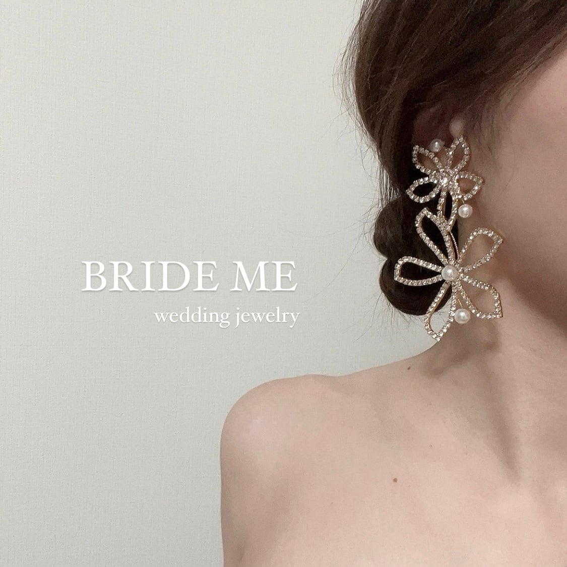 coussinet ブライダル ピアス CP-100】ブライダル ピアス（ silver / gold） | BRIDE ME