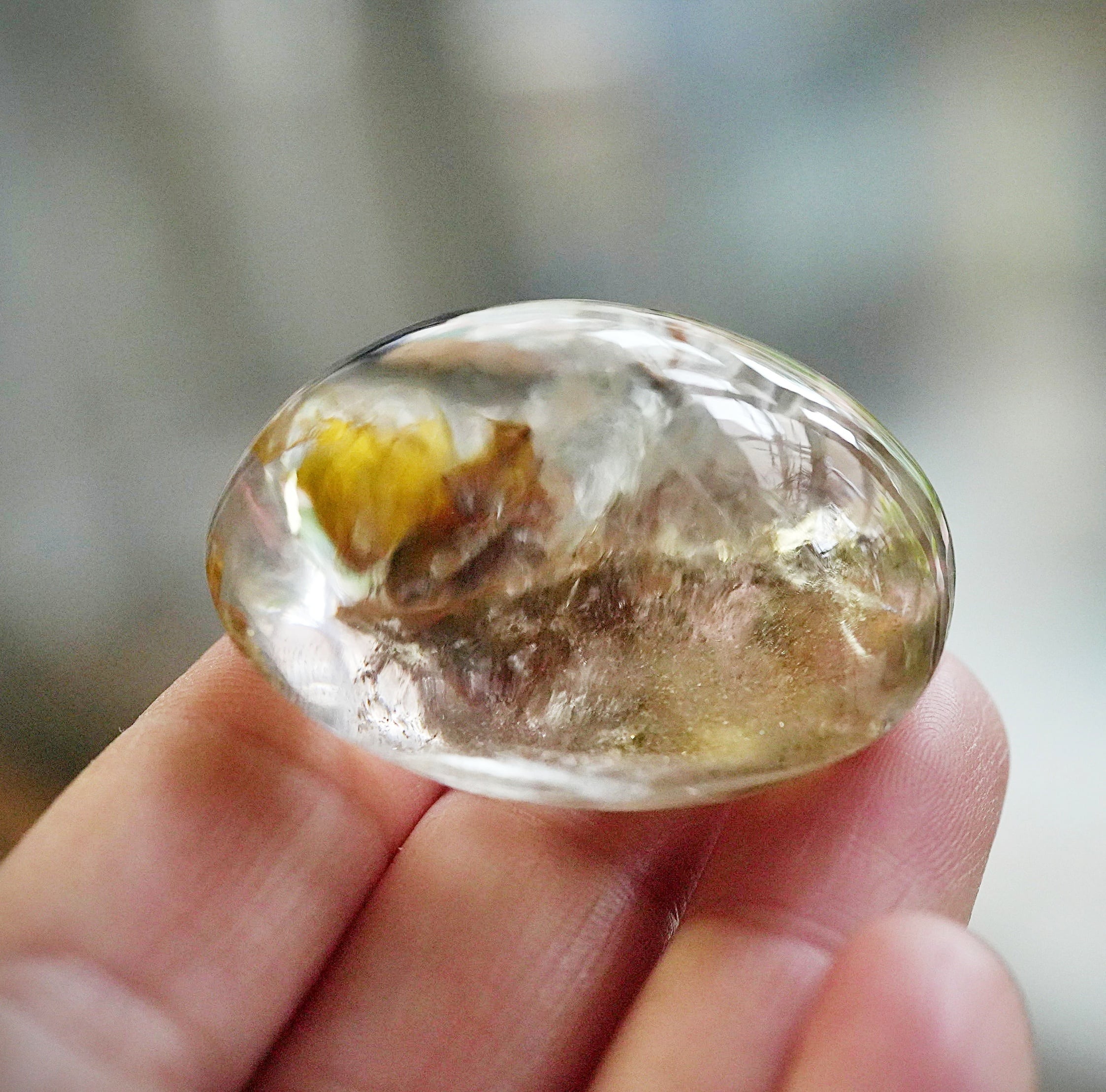 いろんな山々☆大粒☆ガーデンクォーツ gar078 | Funky garuda Stone