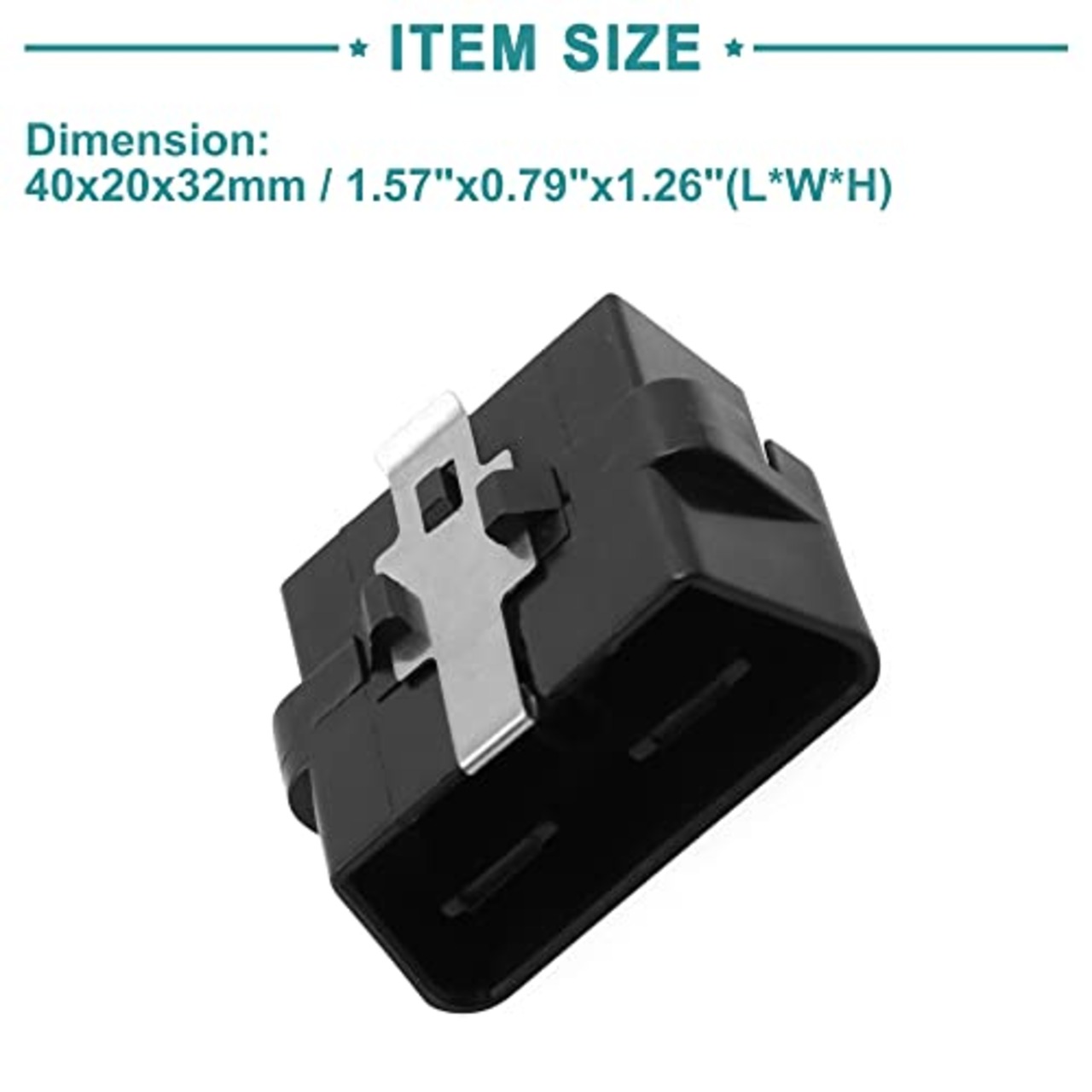 ACROPIX OBD2コネクタ OBD2 自動車 コネクタ オス アダプタ ソケット 16端子付き ブラック