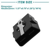 ACROPIX OBD2コネクタ OBD2 自動車 コネクタ オス アダプタ ソケット 16端子付き ブラック