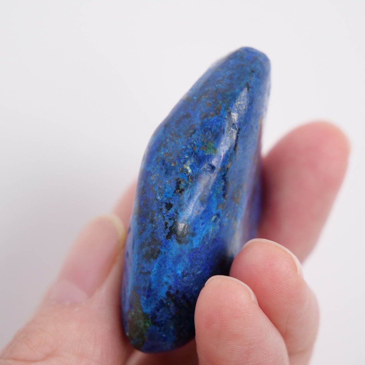 アズライト / パーム 握り石