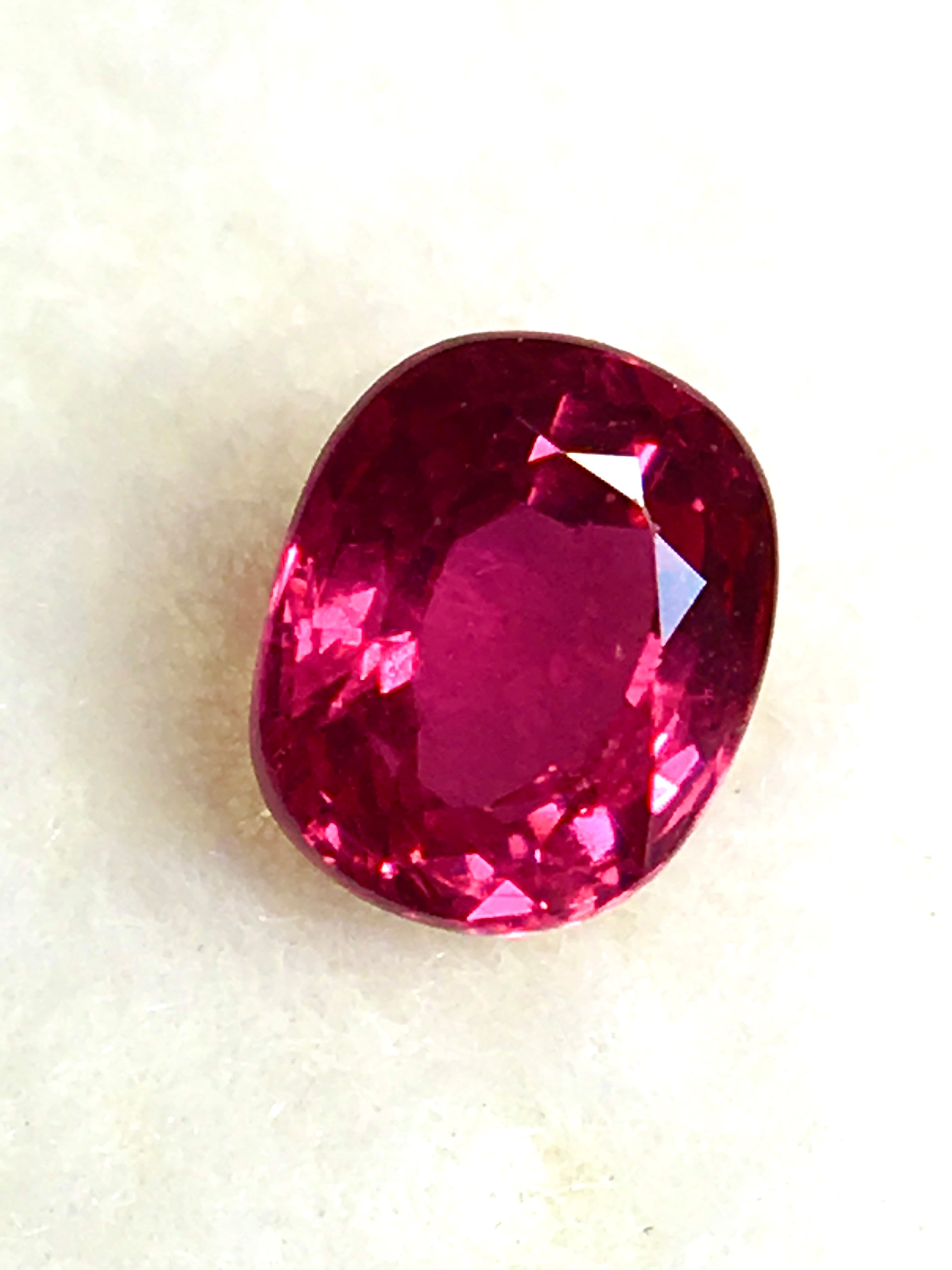 深く妖艶な紅色 0.3ct UP 天然 ルビー ルース | Frederick’s Gems&Jewelry powered by BASE