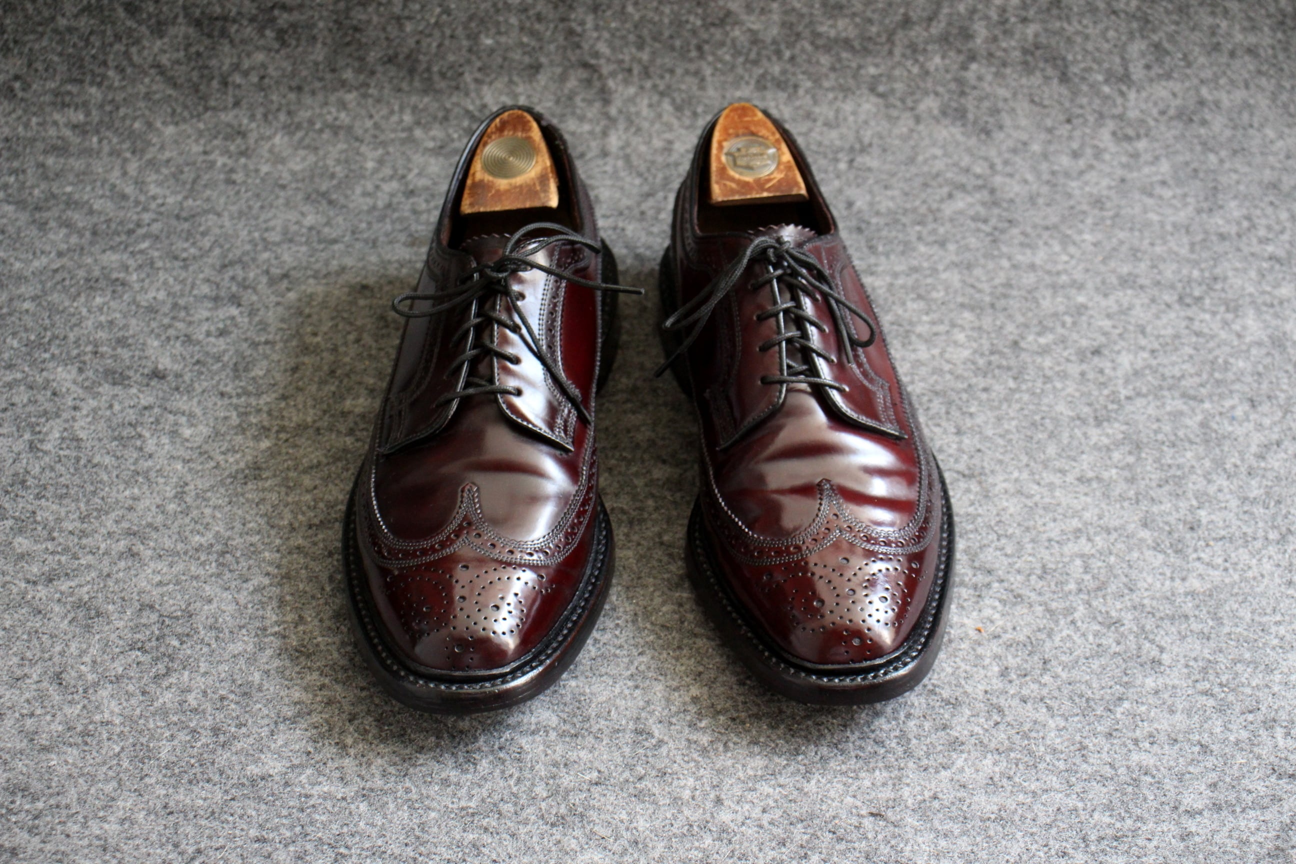 US7.5D FLORSHEIM ROYAL IMPERIAL KENMOOR ロングウィング MADE IN USA