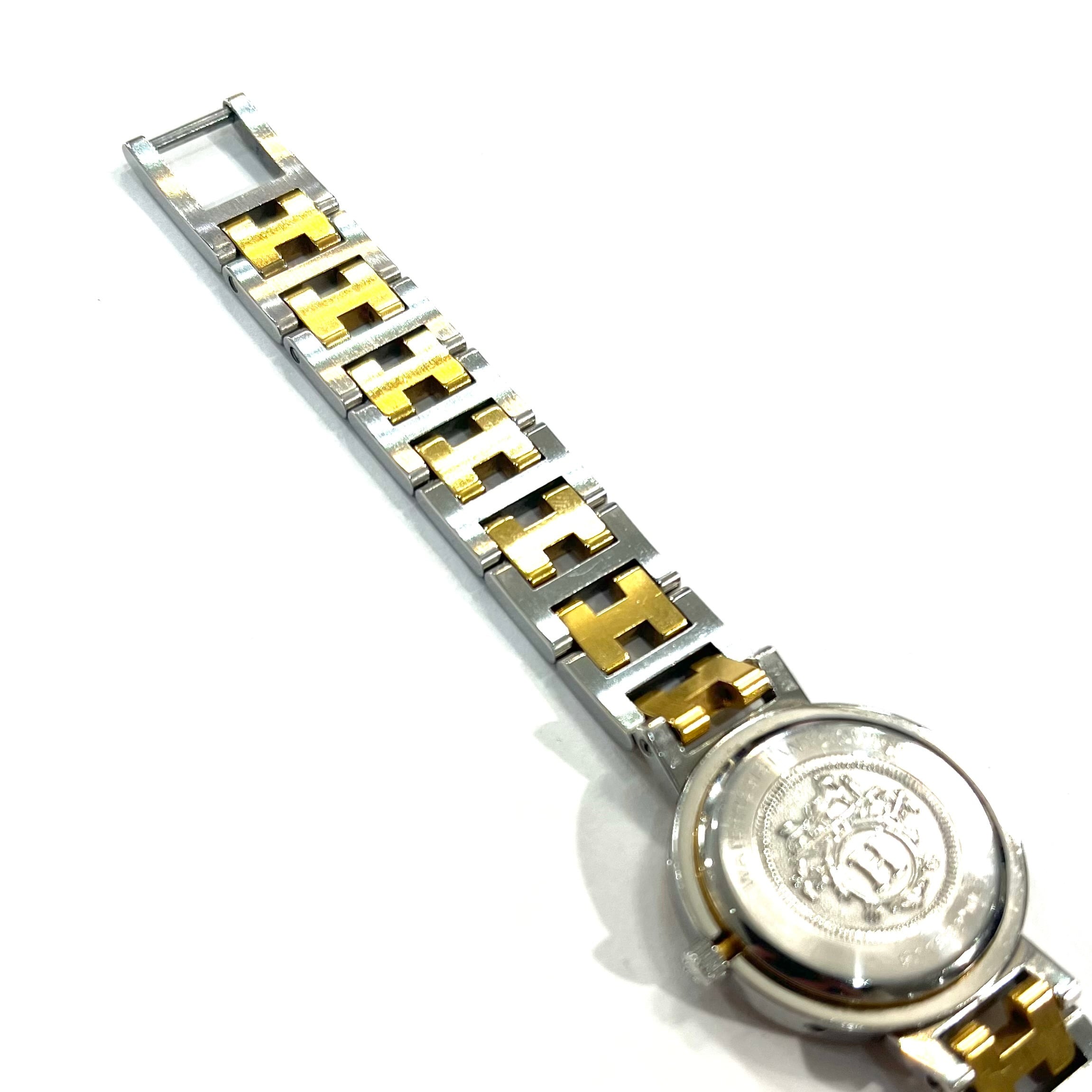 HERMÈS】2879 エルメス コンビクリッパー腕時計 WATCH／クォーツ・電池