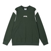 GOXO ゴーエックスオー フックスライスショルダーメッシュマンツーマン ディープグリーン