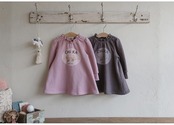 韓国子供服 / 26winter / puella FLO / チカミニワンピース / キッズ / 冬服 *90~140*