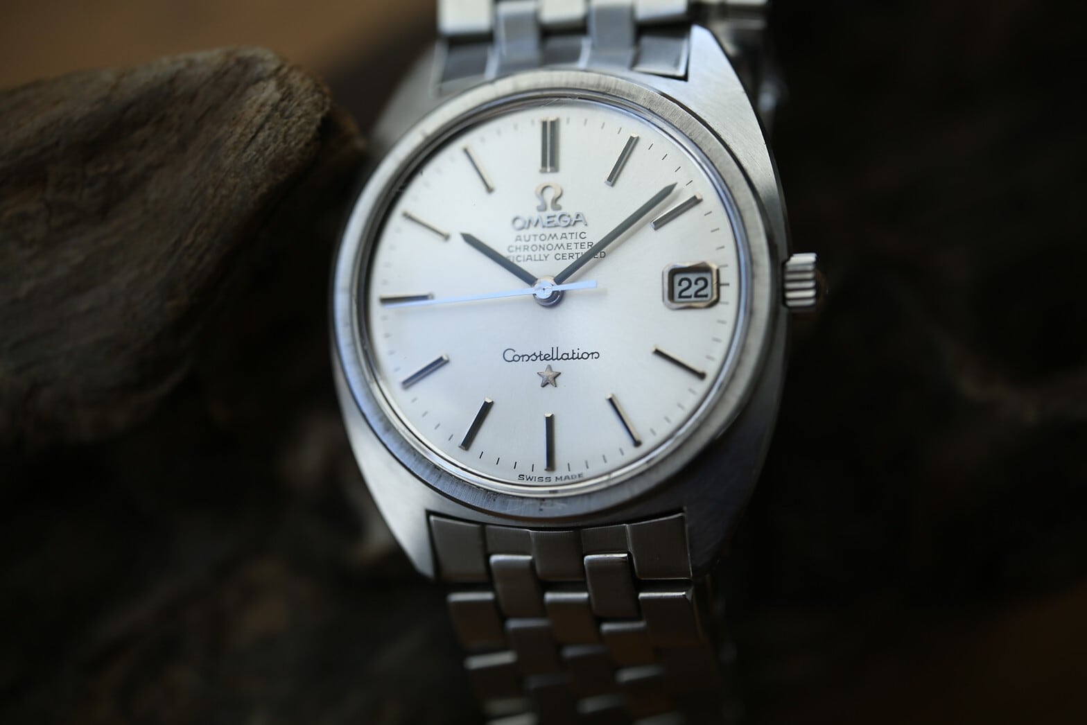OMEGA】 1970年製 コンステレーション Cライン フラットベゼル