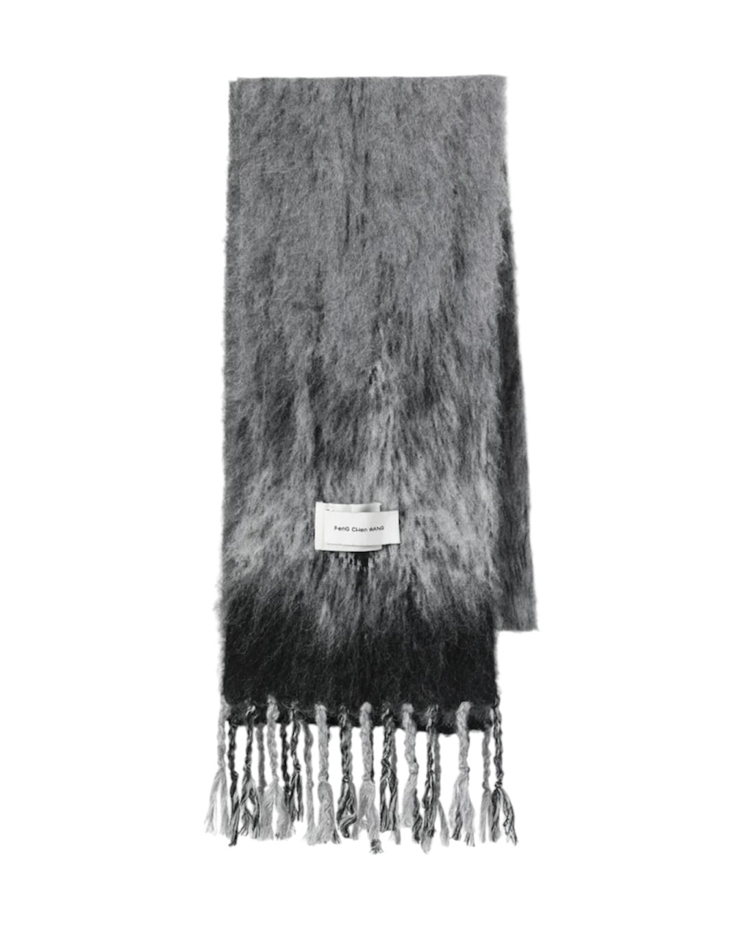 FENG CHEN WANG / GRADIENT JACQUARD KNIT SCARF