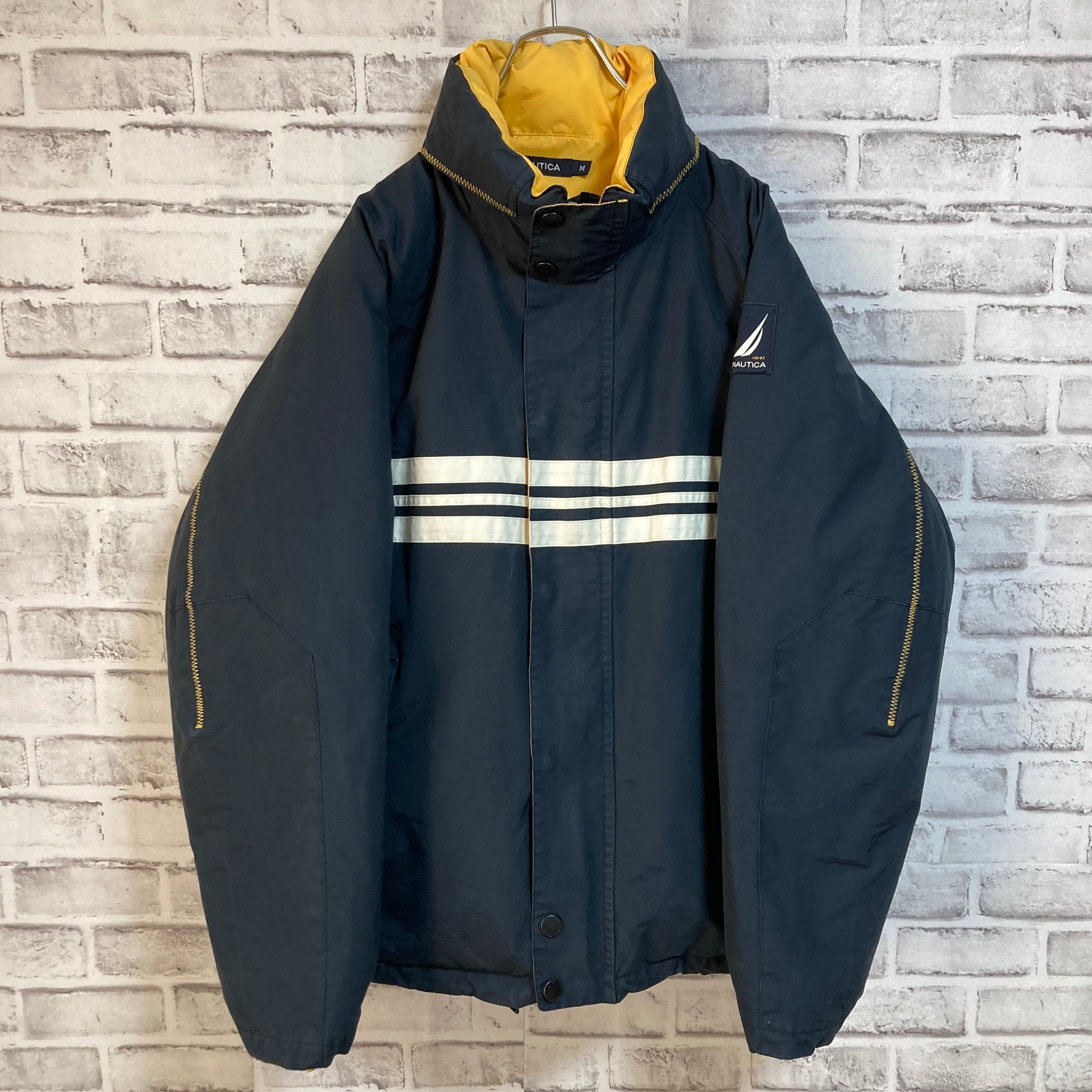 NAUTICA】 Down Jacket L相当 ノーティカ 切替 ダウンジャケット