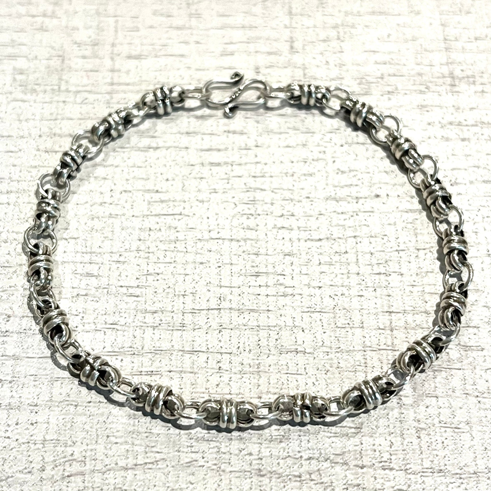 D&G DOUBLE LOGO PLATE NECKLACE/シルバー/ネックレス/SILVER