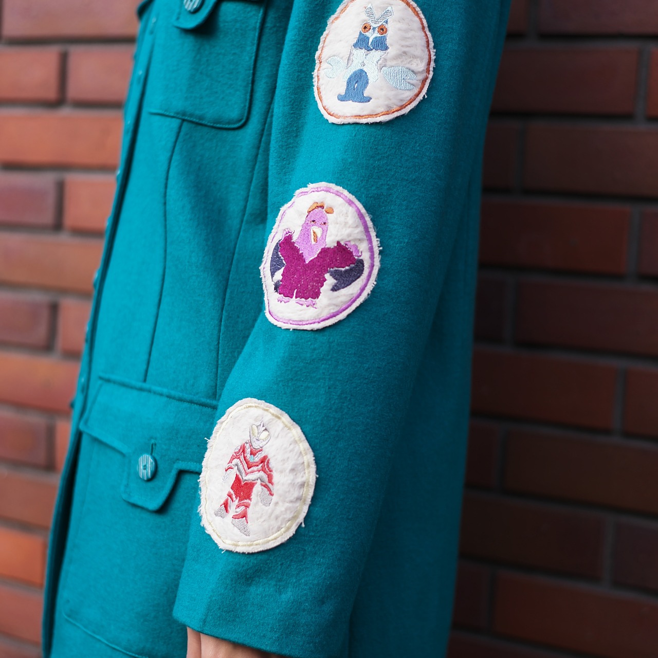 【一点物】Emblem Vivid Short Coat feat.umao