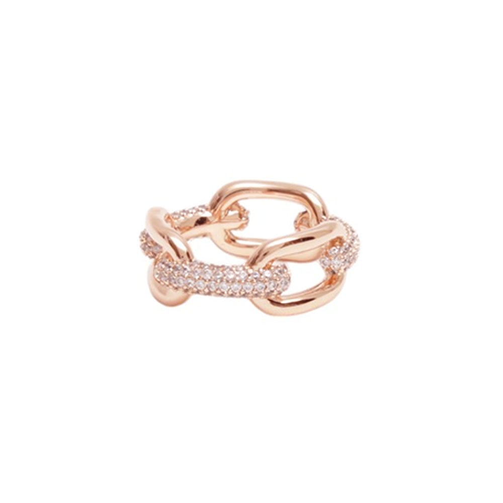 Daniel Wellington Crystal Link 64 RG リング DW00400585 23号 ダニエルウェリントン DANIEL WELLINGTON Crystal Link Ring 64