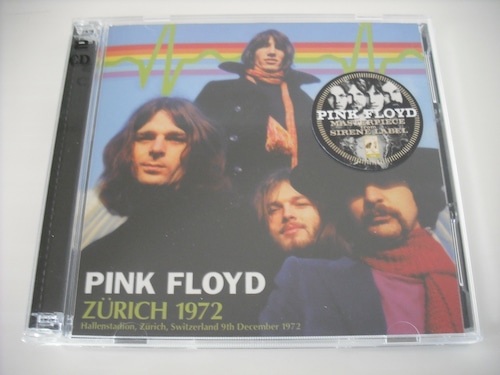 【2CD】PINK FLOYD / ZURICH 1972