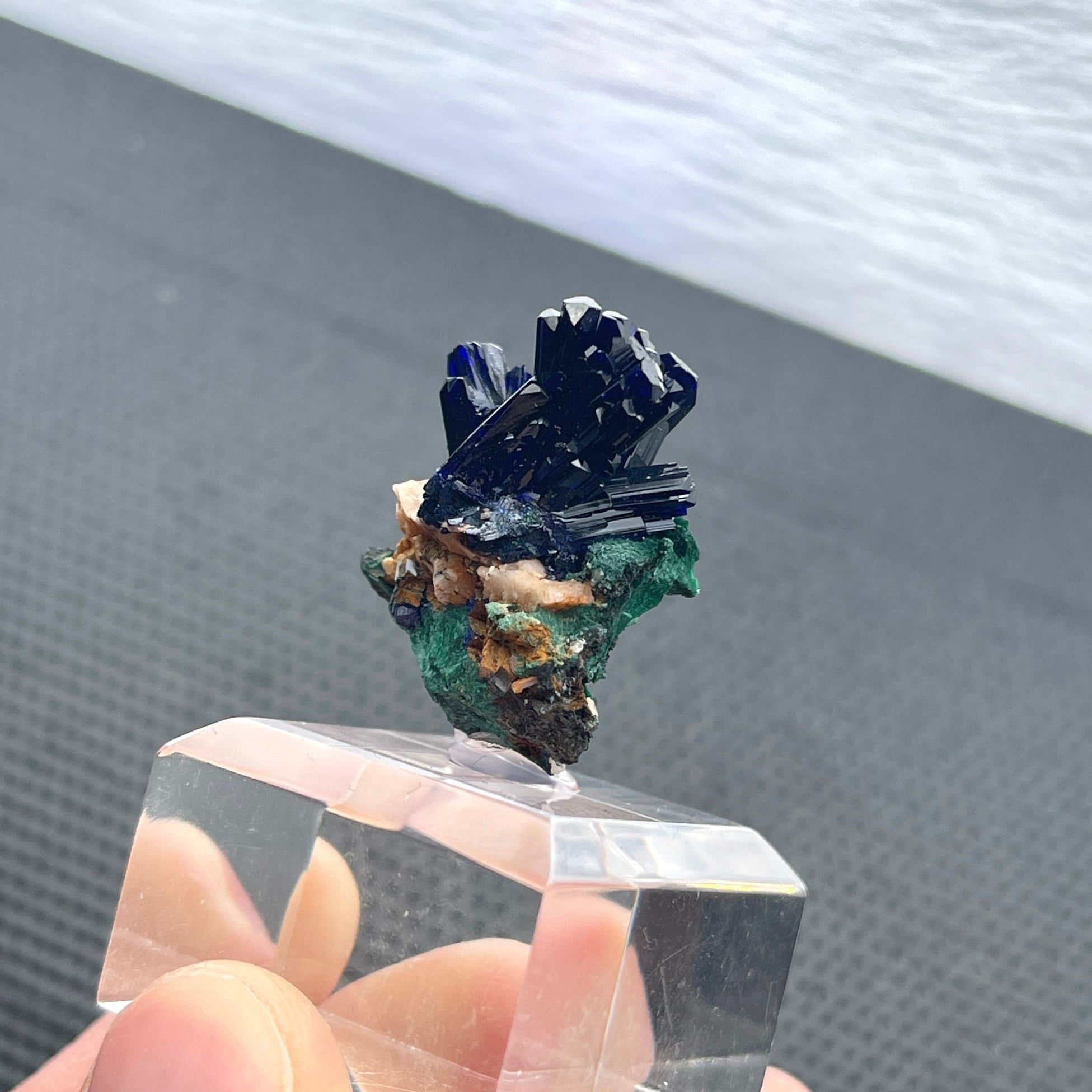 アズライト / マラカイト【Azurite with Malachite】モロッコ産