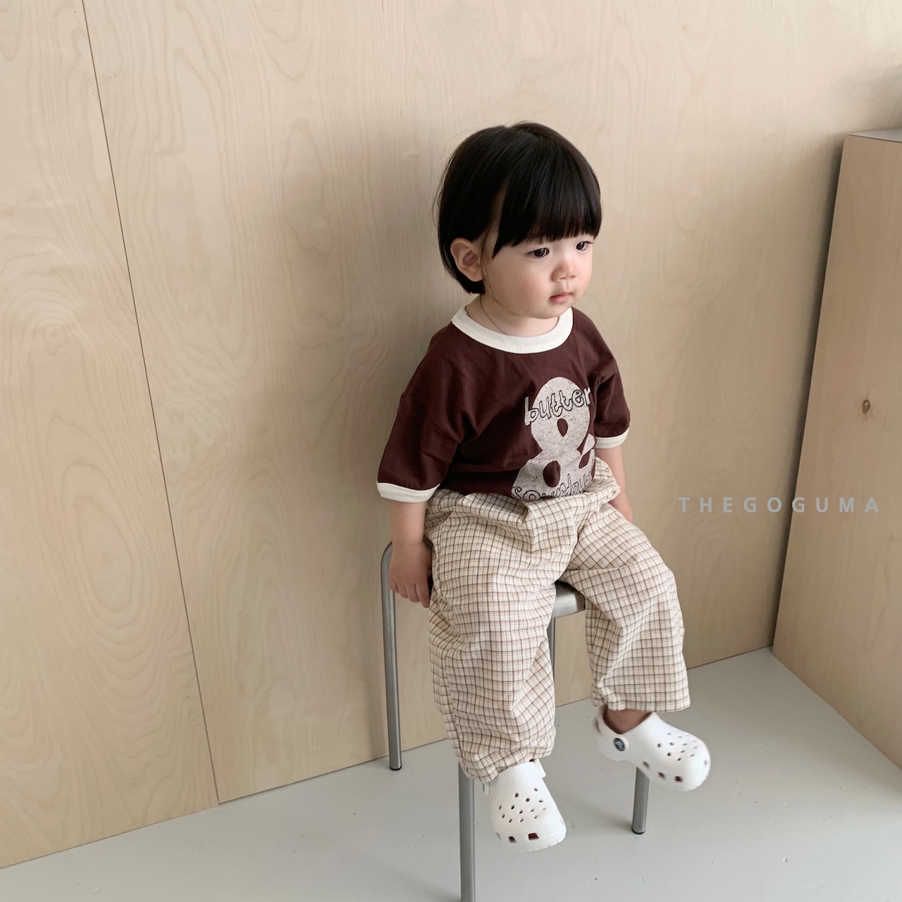 THE GOGUMA 26/SM エイジチェックパンツ