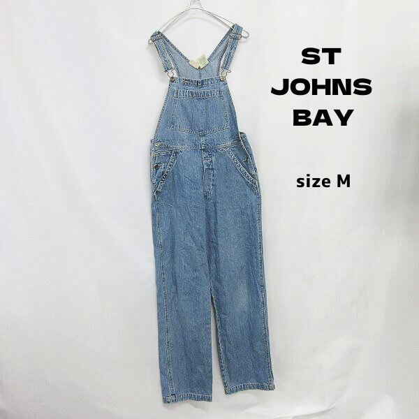 □ST JOHNS BAY オーバーオール デニム サロペット M [KD0811 | Online