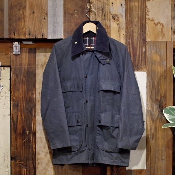 Deadstock 1988　Barbour bedale　c38 ネイビー