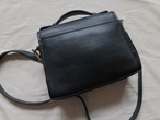 AMERICA 1990’s OLD COACH “Black Leather” 2way bag