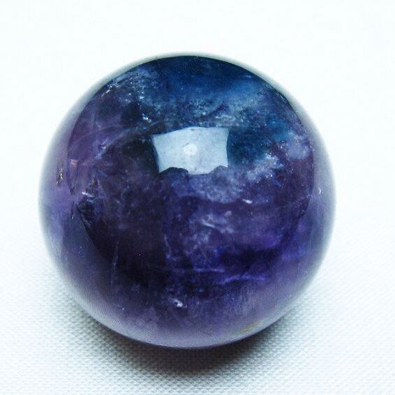 フローライト 丸玉 31mm 蛍石 スフィア 螢石 置物 一点物 141-7133