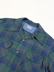 60〜70s PENDLETON WOOL SHIRT Size M