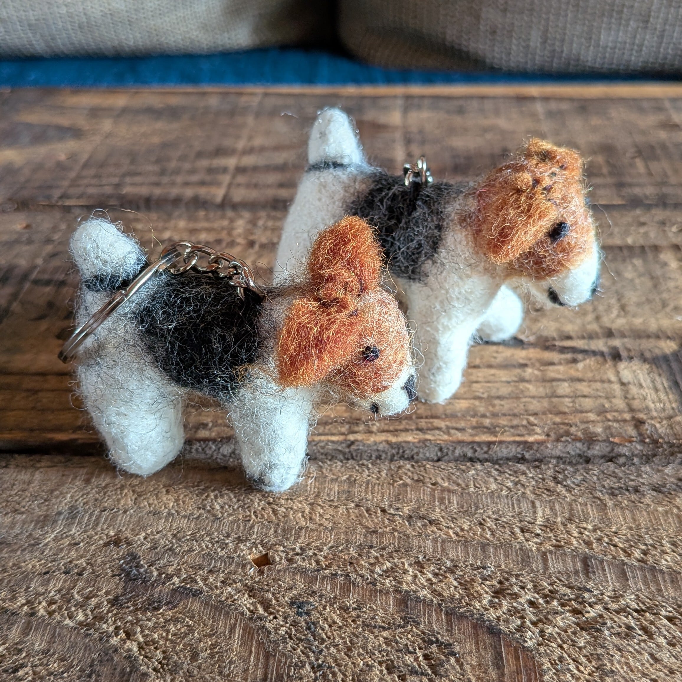 フェルトのキーホルダー 犬 ワンちゃん 羊毛フェルト | Himalayan Organic