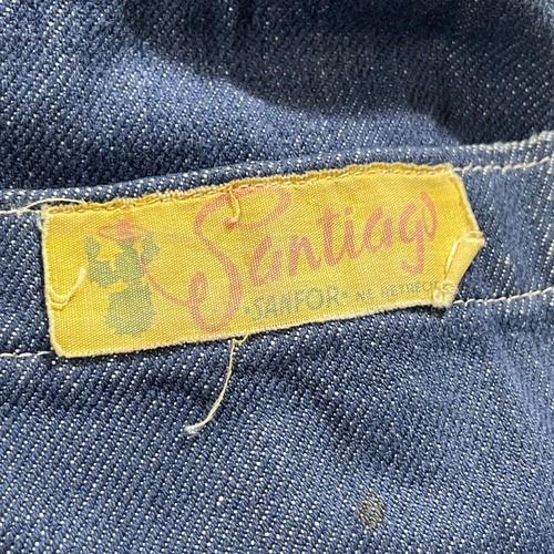 50-60s 13スターボタン メカニック サイクリスト ジャケット 詳細写真5