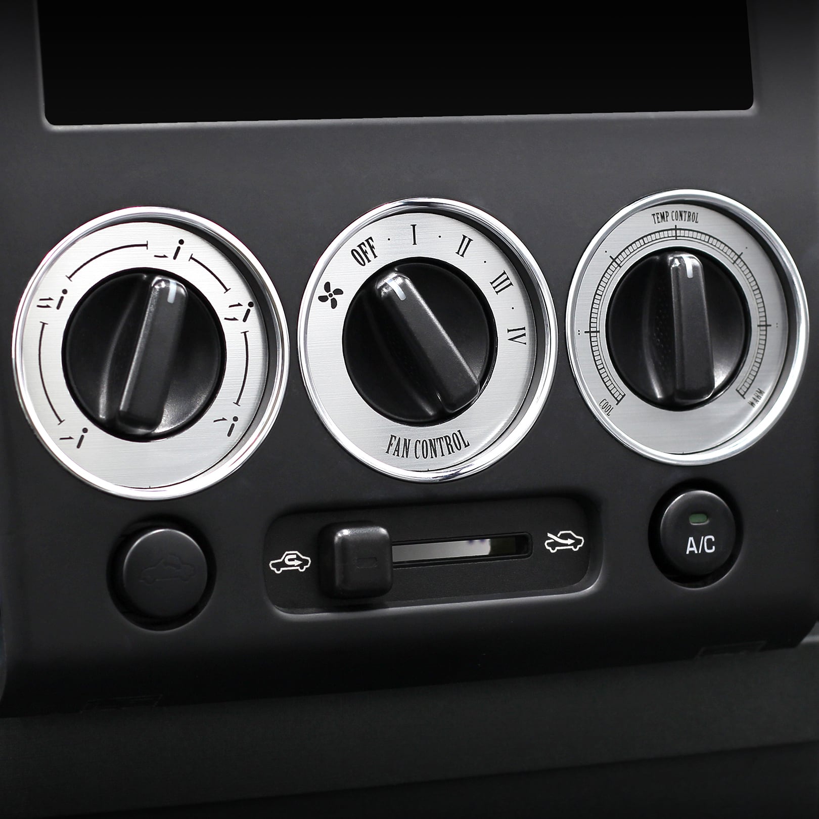 初代コペン用 エアコンパネル(ヘアライン調)L880K用