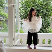 韓国子供服 / ninibello / Eve Wide Pants  / デニムパンツ *XS~XXL*