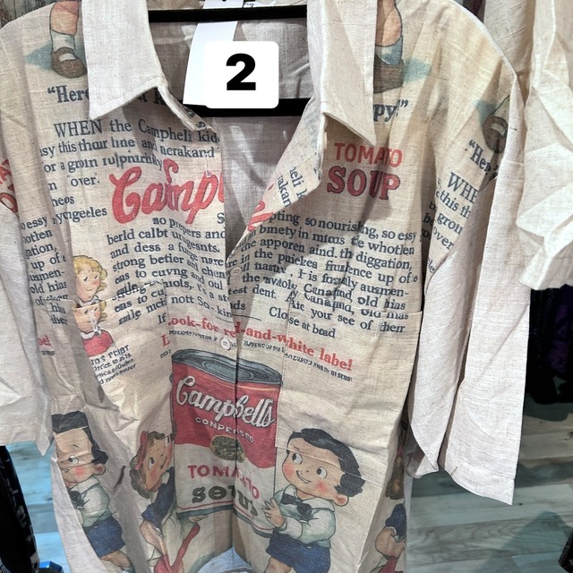 ポップアートシャツ