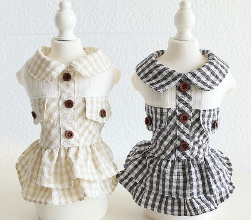 《予約》3101564 ガールスカウトスタイルチェックワンピ