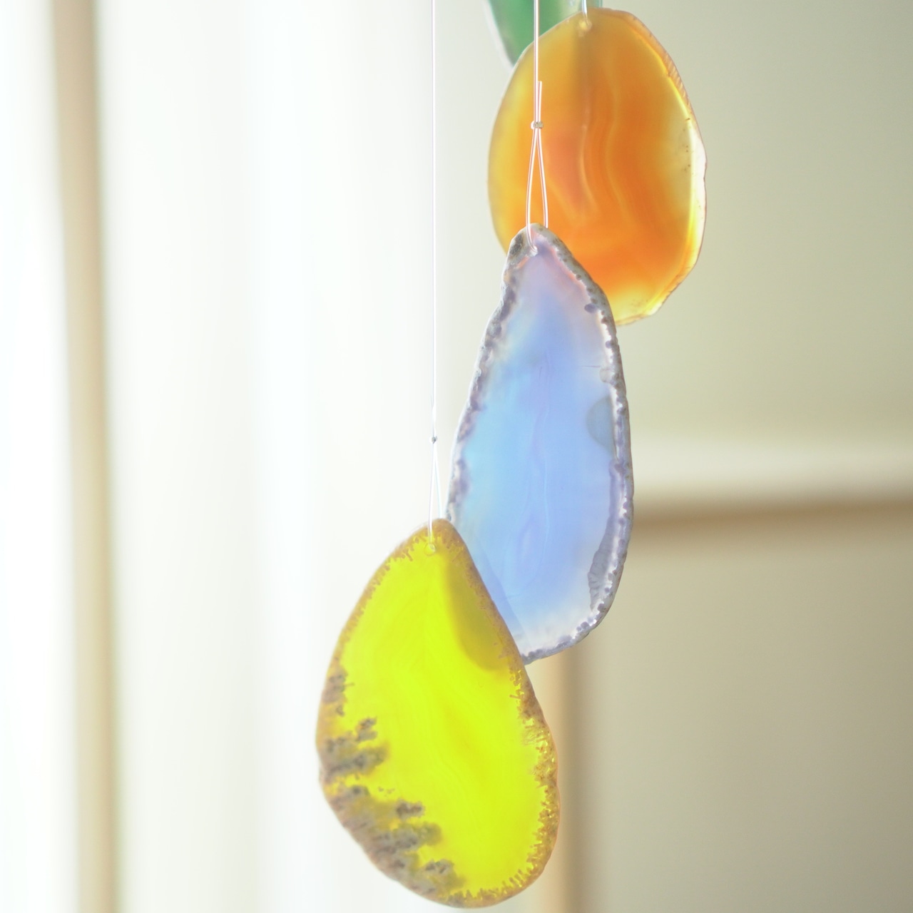 Fruits Wine 02 - アゲートヒーリングチャイム / Agate Sun Catcher Wind Chime 764