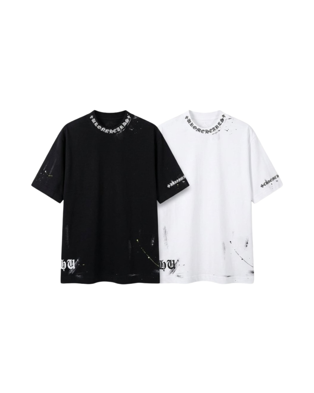 【限定入荷】ネックロゴペイントTシャツ(WG-59001)