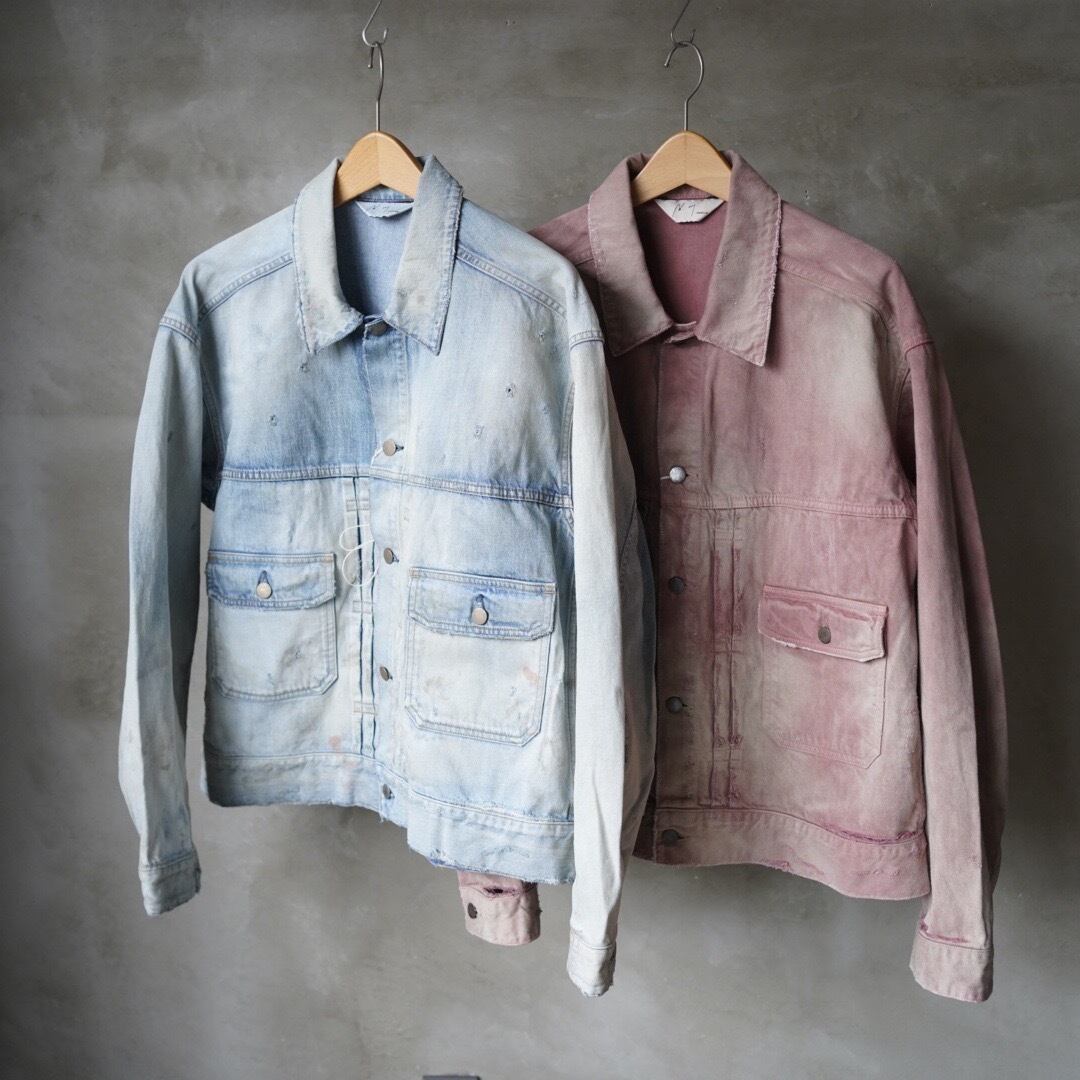 Ancellm / DAMEGE DENIM JACKET type-2 / ANC-JK24-A