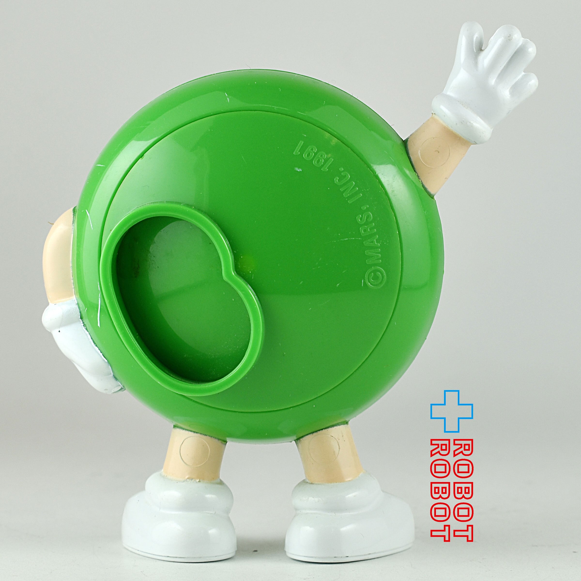 M&M's グリーン プレーン ミニディスペンサー エムアンドエムズ