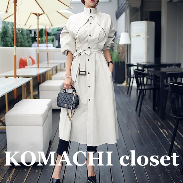 【送料無料】 コート ロングコート アウター ウインドブレーカー スタンドカラー ウエストリボン  ボタン 長袖 ルーズ 韓国 レディース  かわいい 可愛い キュート 大人可愛い 大人女子 シンプル きれいめ カジュアル 大人 気品 上品 おしゃれ お洒落 こなれ感 きちんと 大人女子 クール エレガント フェミニン S M L XL 2XL ホワイト ブラック 秋 オルチャン 20代 30代 40代 OL 出勤  デート ショッピング 旅行 休日 普段使い  トレンド スタイル