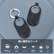 For Galaxy SmartTag2 ケース Galaxy SmartTag2対応保護ケース Galaxy SmartTag2用カバー For SmartTag2 カバー キーリング 防水 防塵 耐衝撃 傷防止 軽量 滑り止め 無臭 シリコン 落下防止