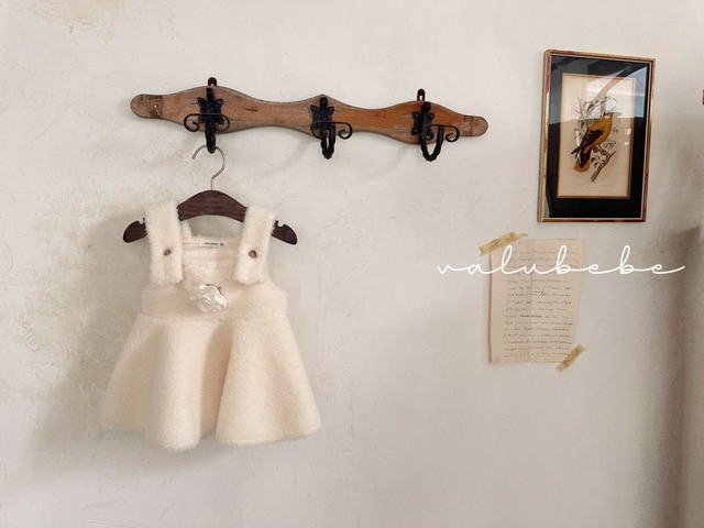 valu bebe［取寄］baby / flower dumble onepiece 25winter