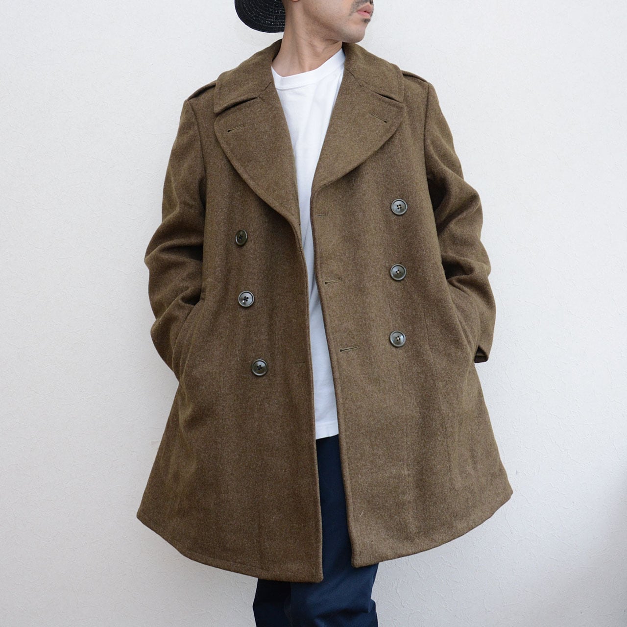 40s usarmy m42 オーバーコート 1940's U.S.ARMY Overcoat Field OD-7 1946年 アメリカ軍