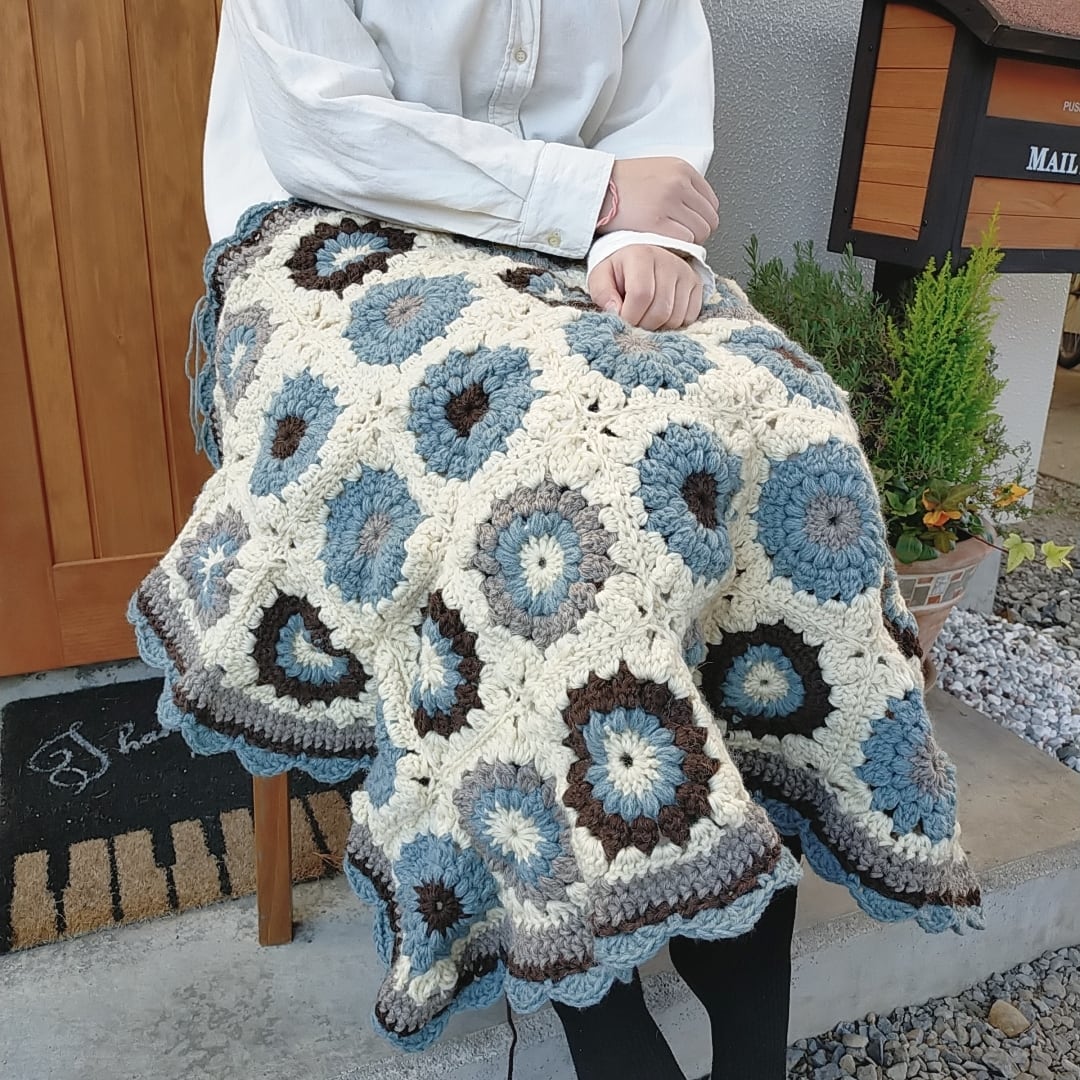 約73cm×106cmハンドメイド ブランケット - www.canoerestigouche.ca