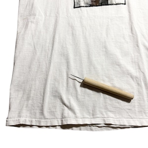 vintage 1990’s ARCHAIC SMILE patched religion tee