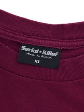 Serial Killer "Scarface" T-Shirt Burgundy / シリアルキラー