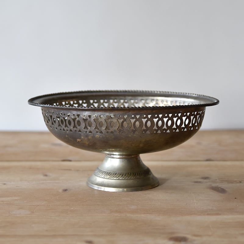 French Silver Compote / フレンチ シルバー コンポート / 2101-SLW