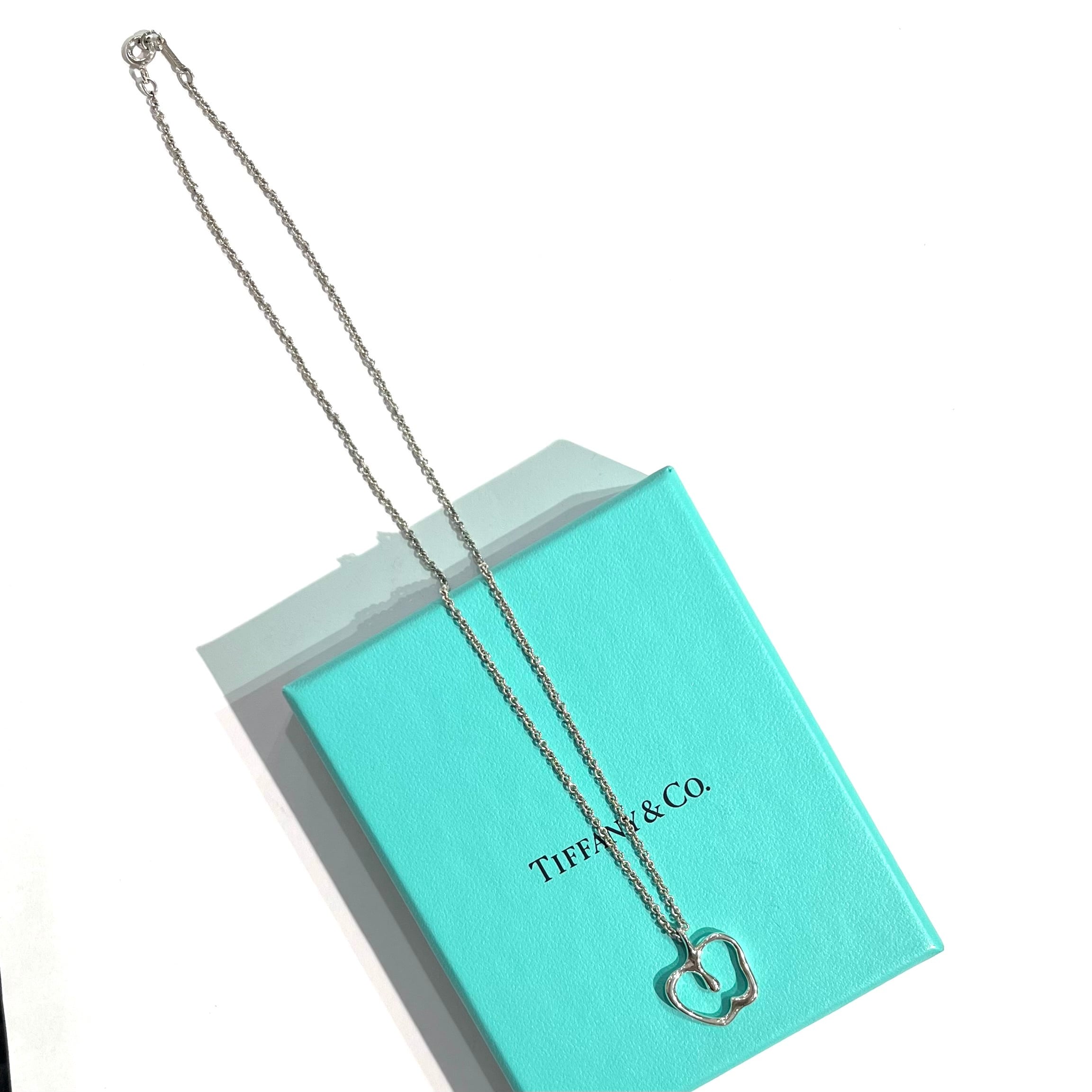 TIFFANY&CO.】T1978ティファニーアートジュエリーアップル ネックレス