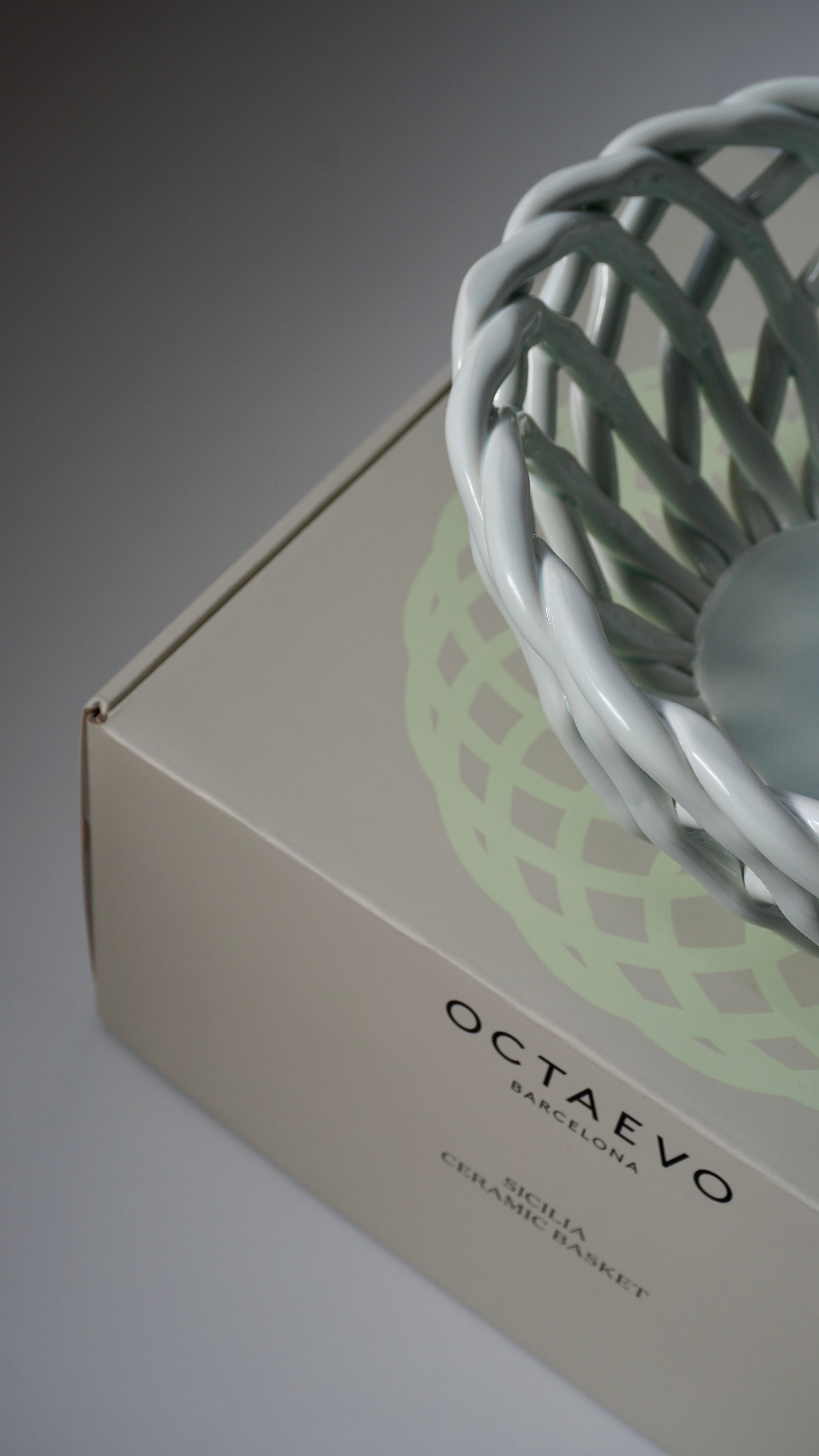 OCTAEVO Sicilia Ceramic Basket L | MONTH