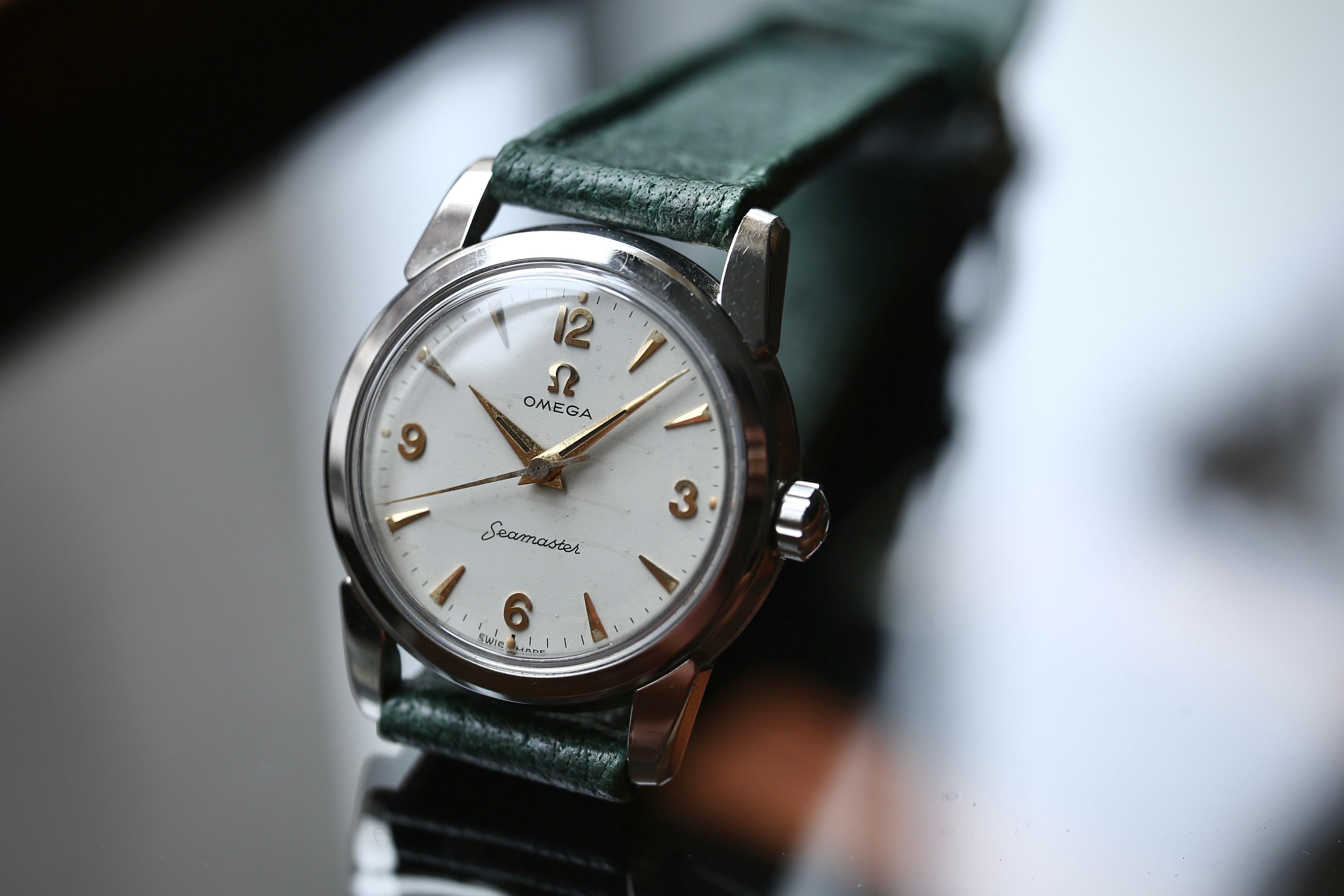 OMEGA】 1957年製 オメガ 『シーマスター』 ミニサイズ ソリッド
