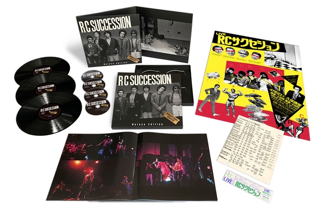 【限定盤】RCサクセション「ラプソディー ネイキッド・デラックスエディション」3LP+3CD+Blu-ray＜ステッカー付＞