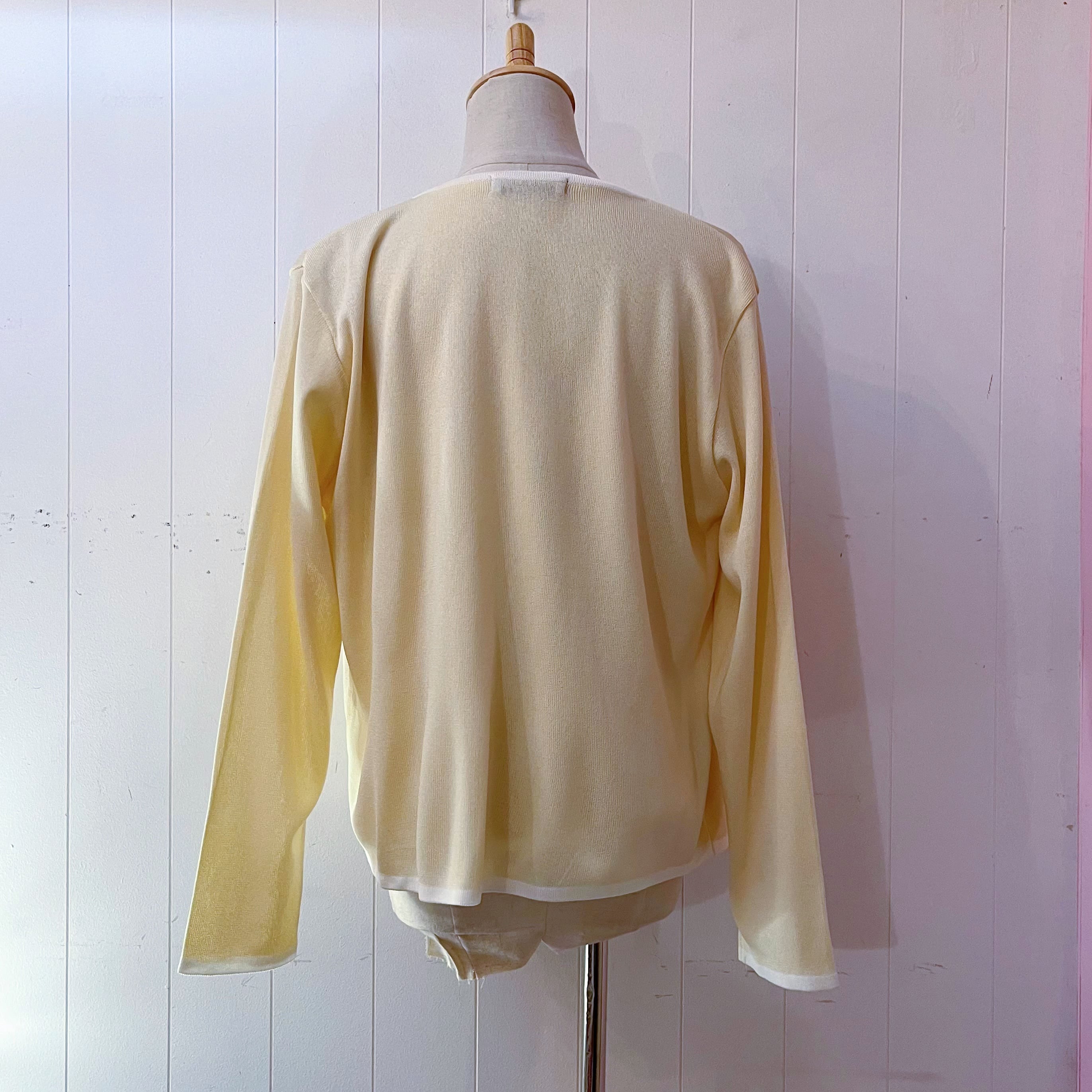 mini dog & house & treb ensemble knit